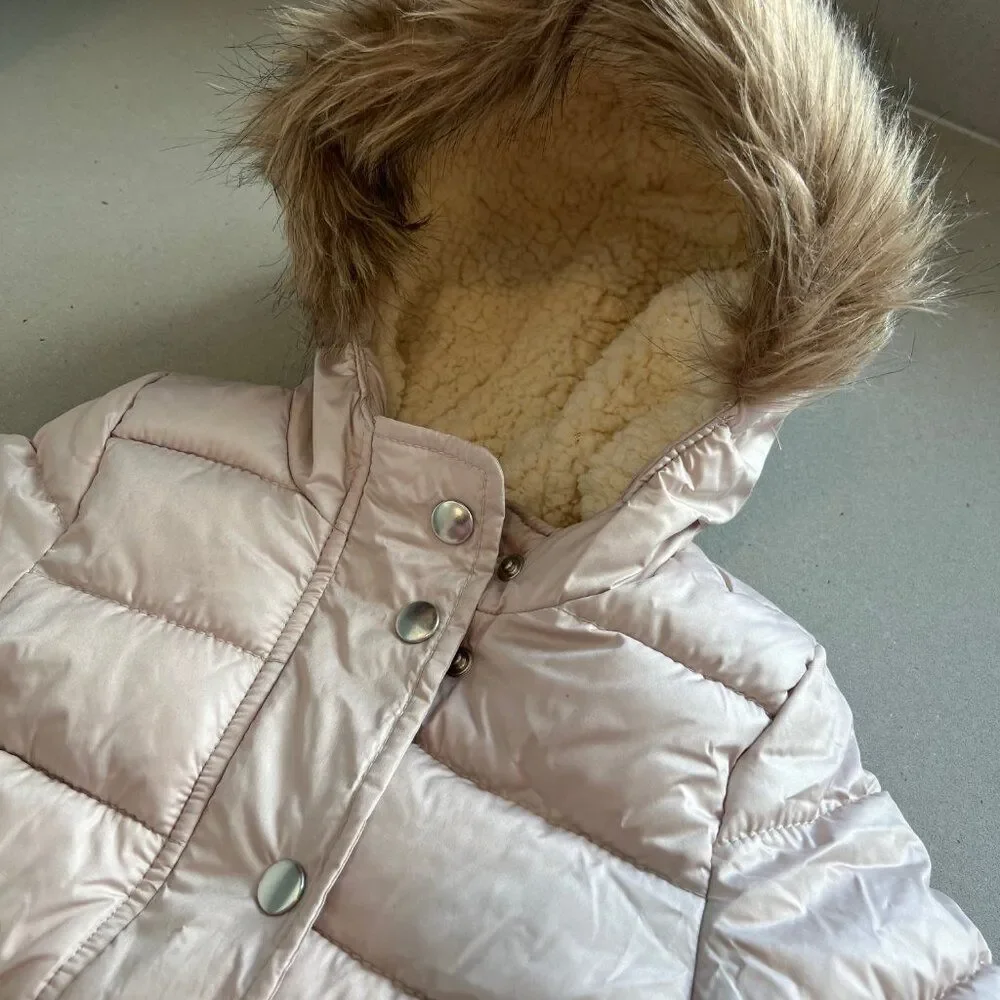 Old Navy Girls Size 18-24 months Frost-Free Winter Coats Long Puffer Jacket